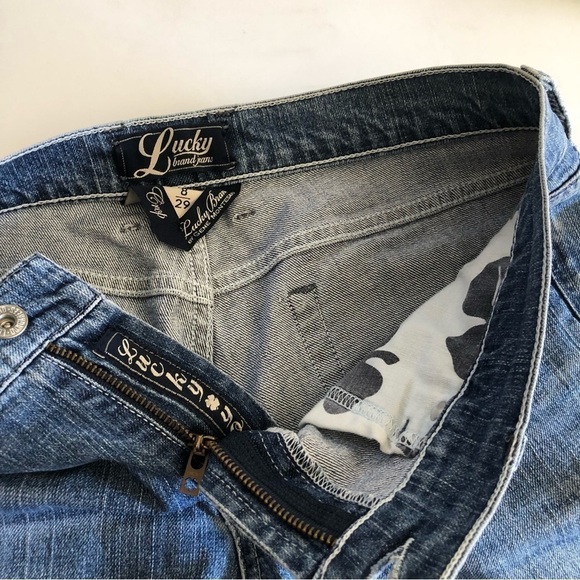 Lucky Brand Crop Jean Size 8/29 - Picture 6 of 15